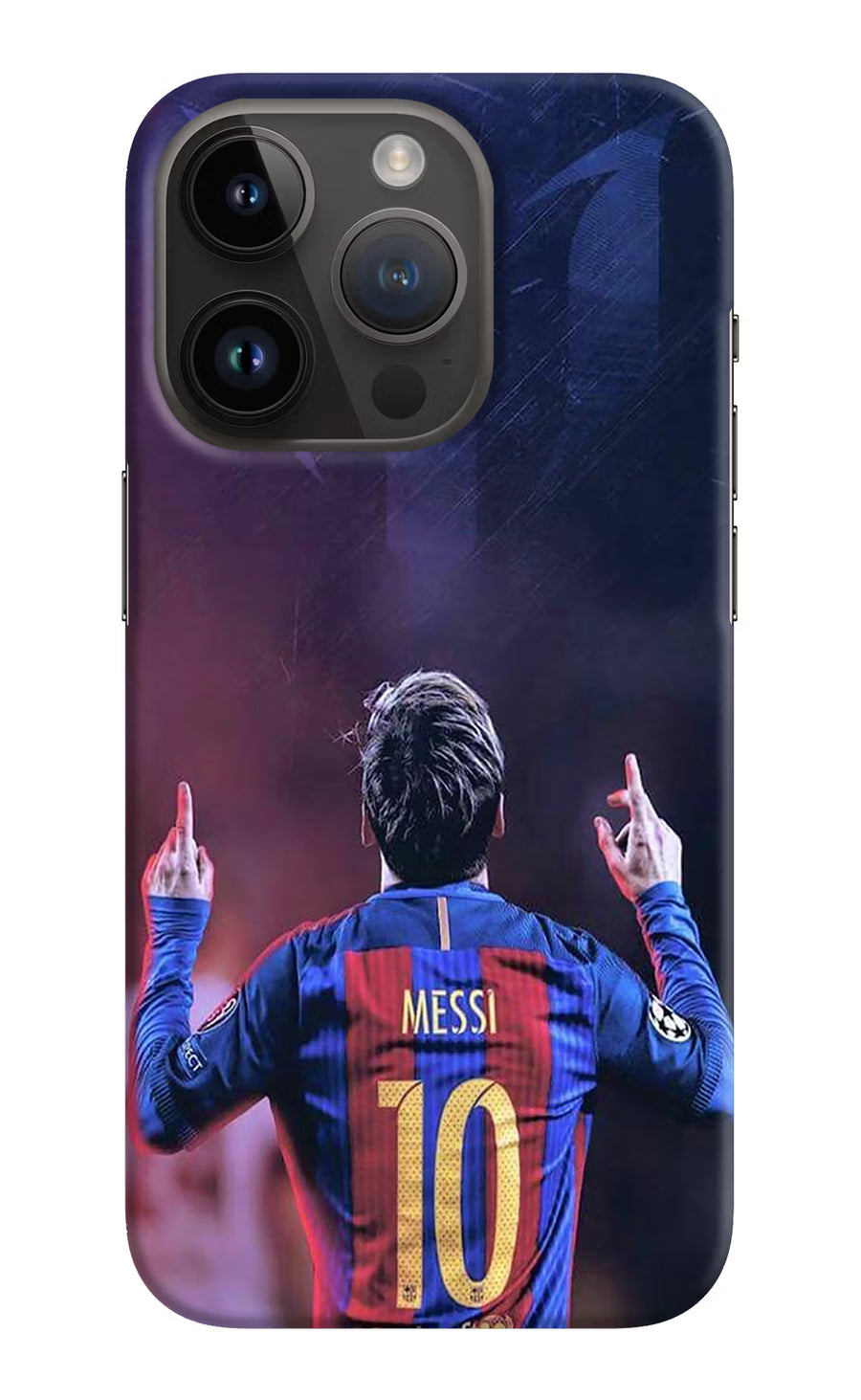Messi iPhone 14 Pro Back Cover, Hard case