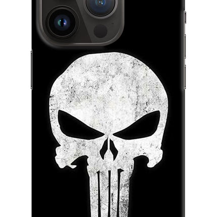 Punisher Skull iPhone 14 Pro Hard Case Back Cover by Casekaro
