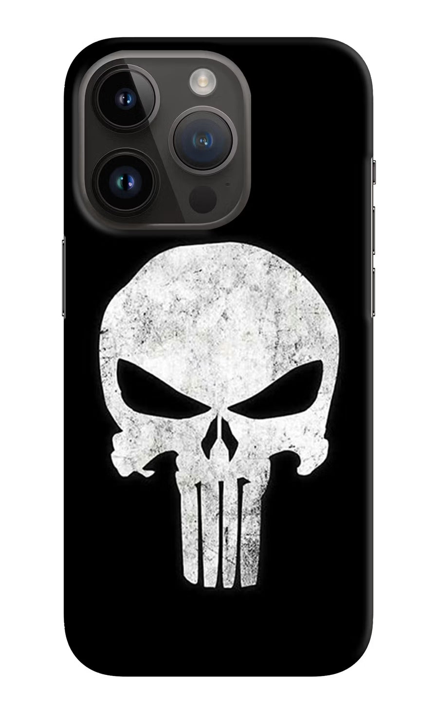 Punisher Skull iPhone 14 Pro Back Cover, Hard case
