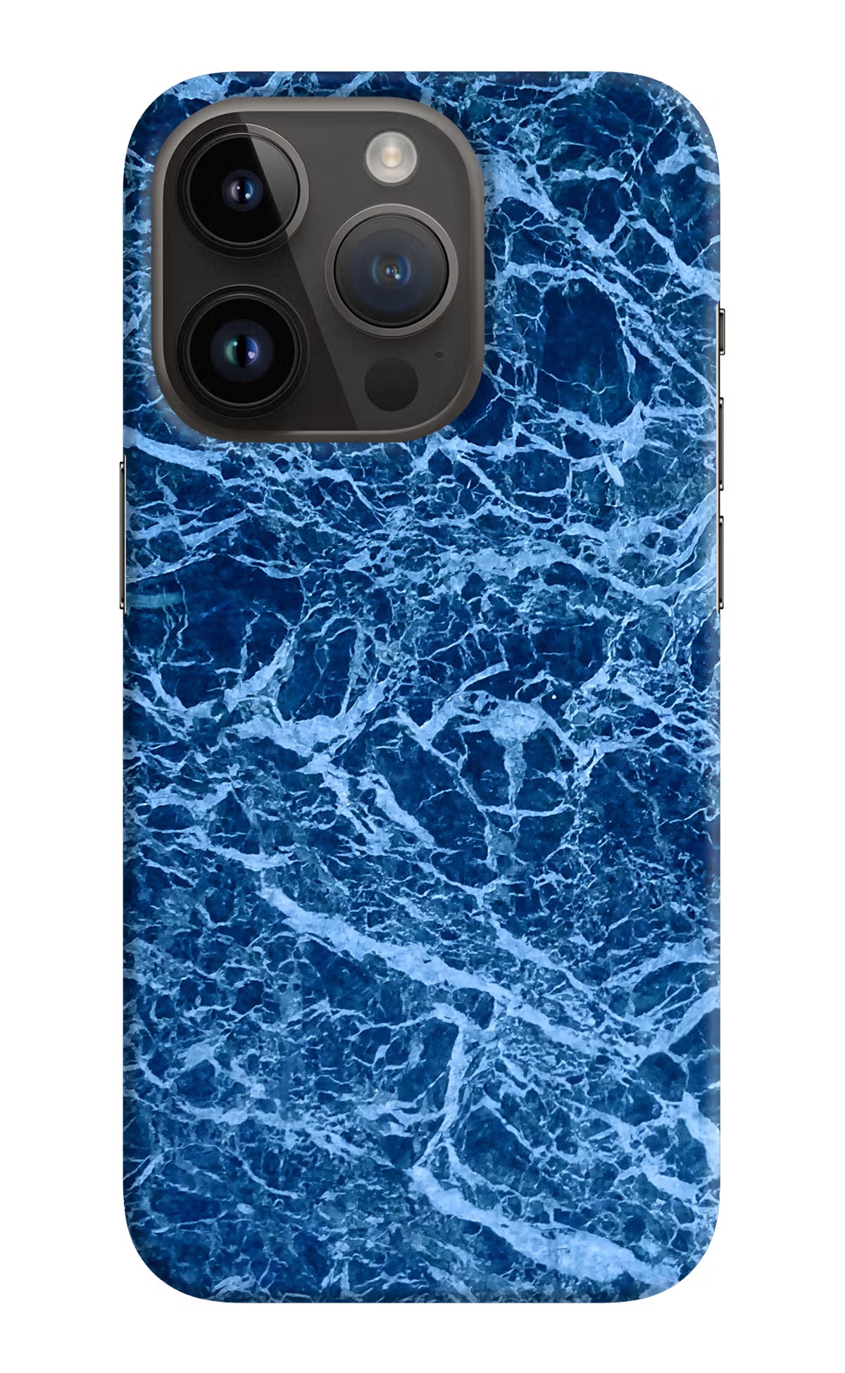 Blue Marble iPhone 14 Pro Hard Case Back Cover by Casekaro