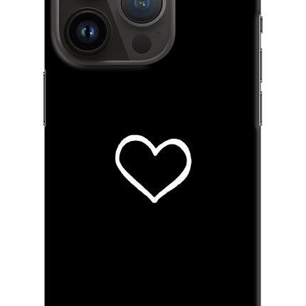 Heart iPhone 14 Pro Hard Case Back Cover by Casekaro