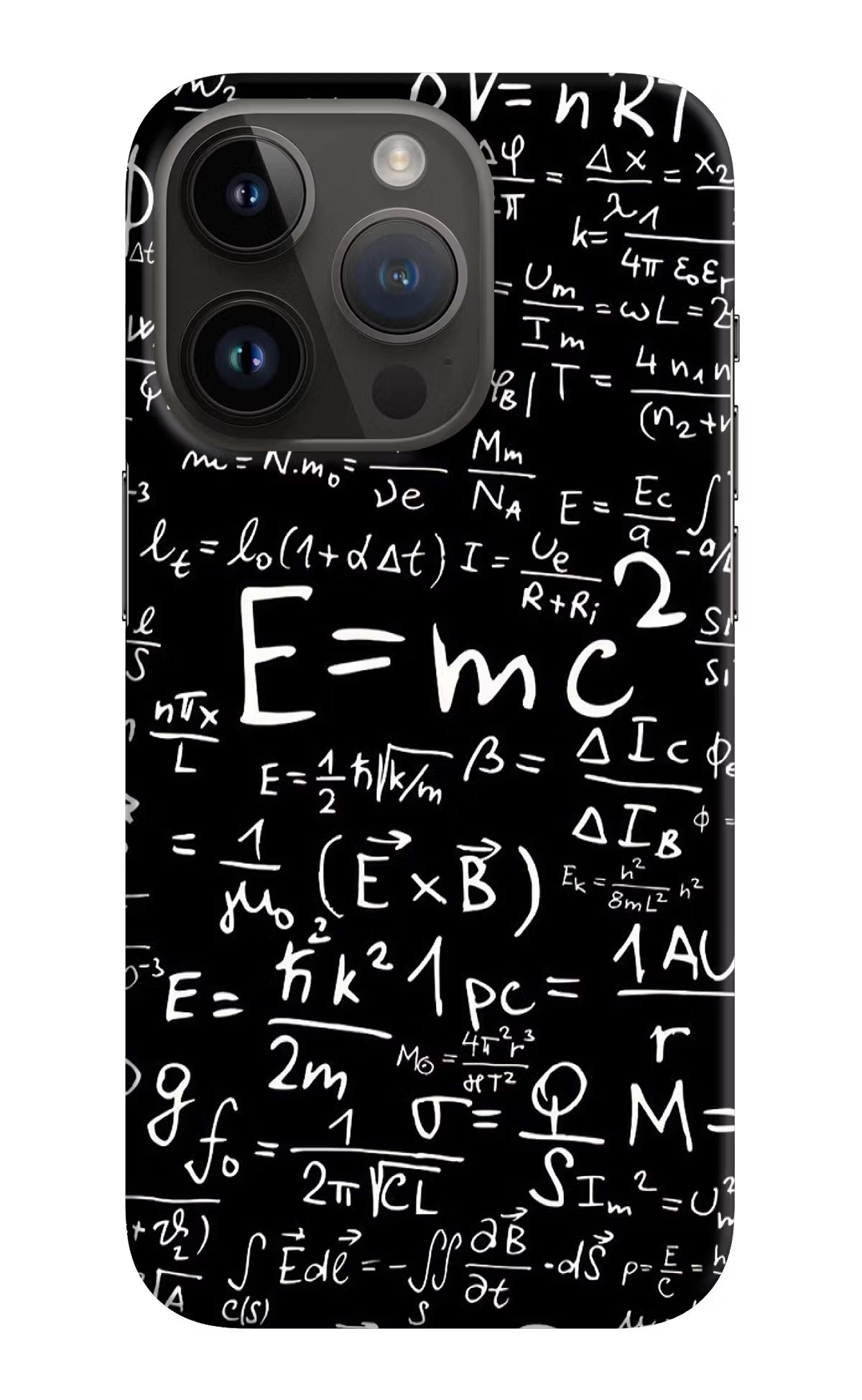 Physics Formula iPhone 14 Pro Hard Case Back Cover by Casekaro
