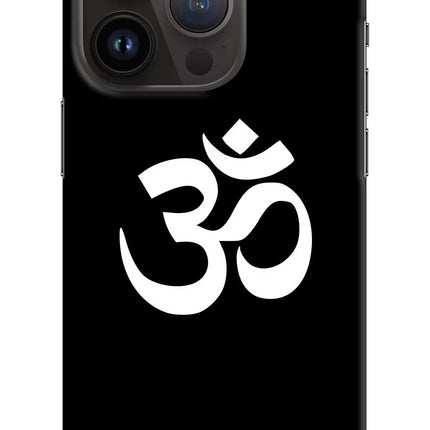 Om iPhone 14 Pro Hard Case Back Cover by Casekaro