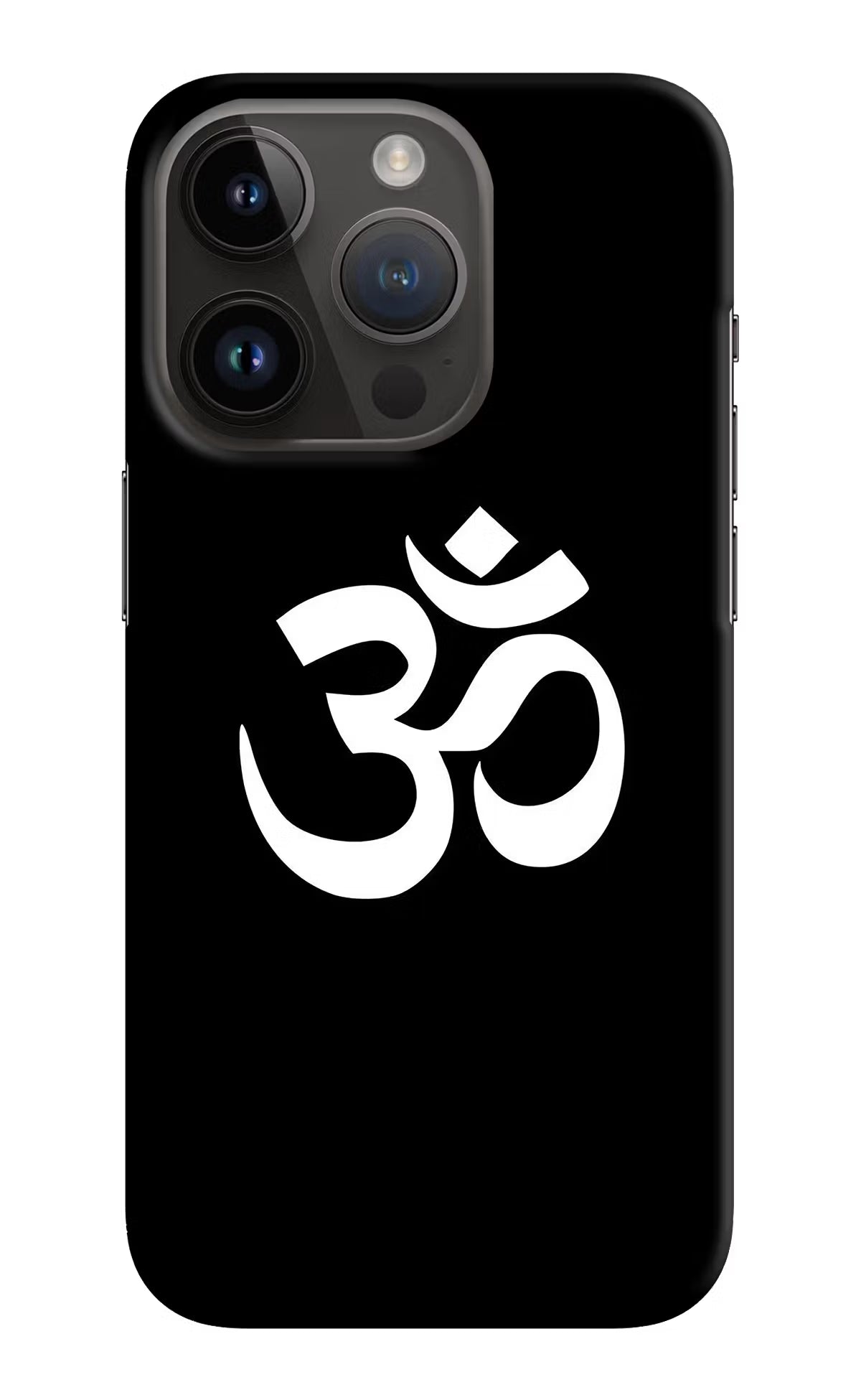 Om iPhone 14 Pro Hard Case Back Cover by Casekaro