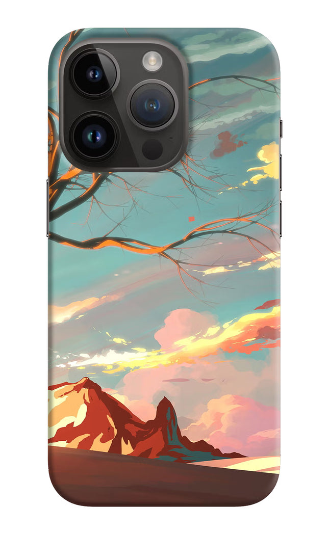 Scenery iPhone 14 Pro Hard Case Back Cover by Casekaro