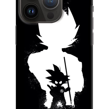 Goku Shadow iPhone 14 Pro Hard Case Back Cover by Casekaro