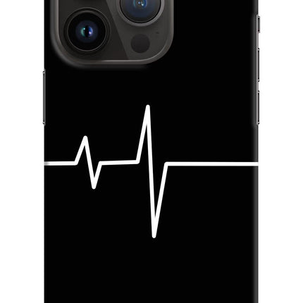 Heart Beats iPhone 14 Pro Hard Case Back Cover by Casekaro