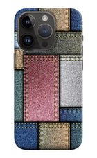 Multicolor Jeans iPhone 14 Pro Hard Case Back Cover by Casekaro