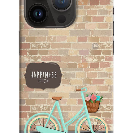 Happiness Artwork iPhone 14 Pro Hard Case Back Cover by Casekaro