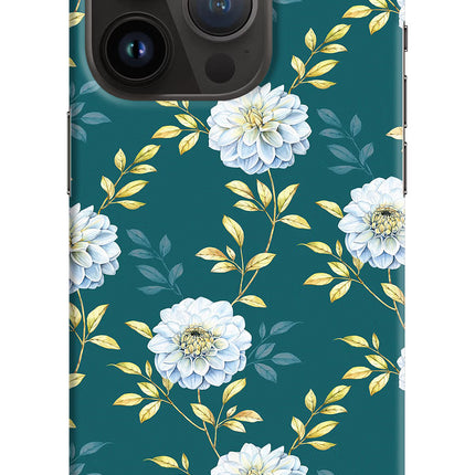 Flowers iPhone 14 Pro Hard Case Back Cover by Casekaro