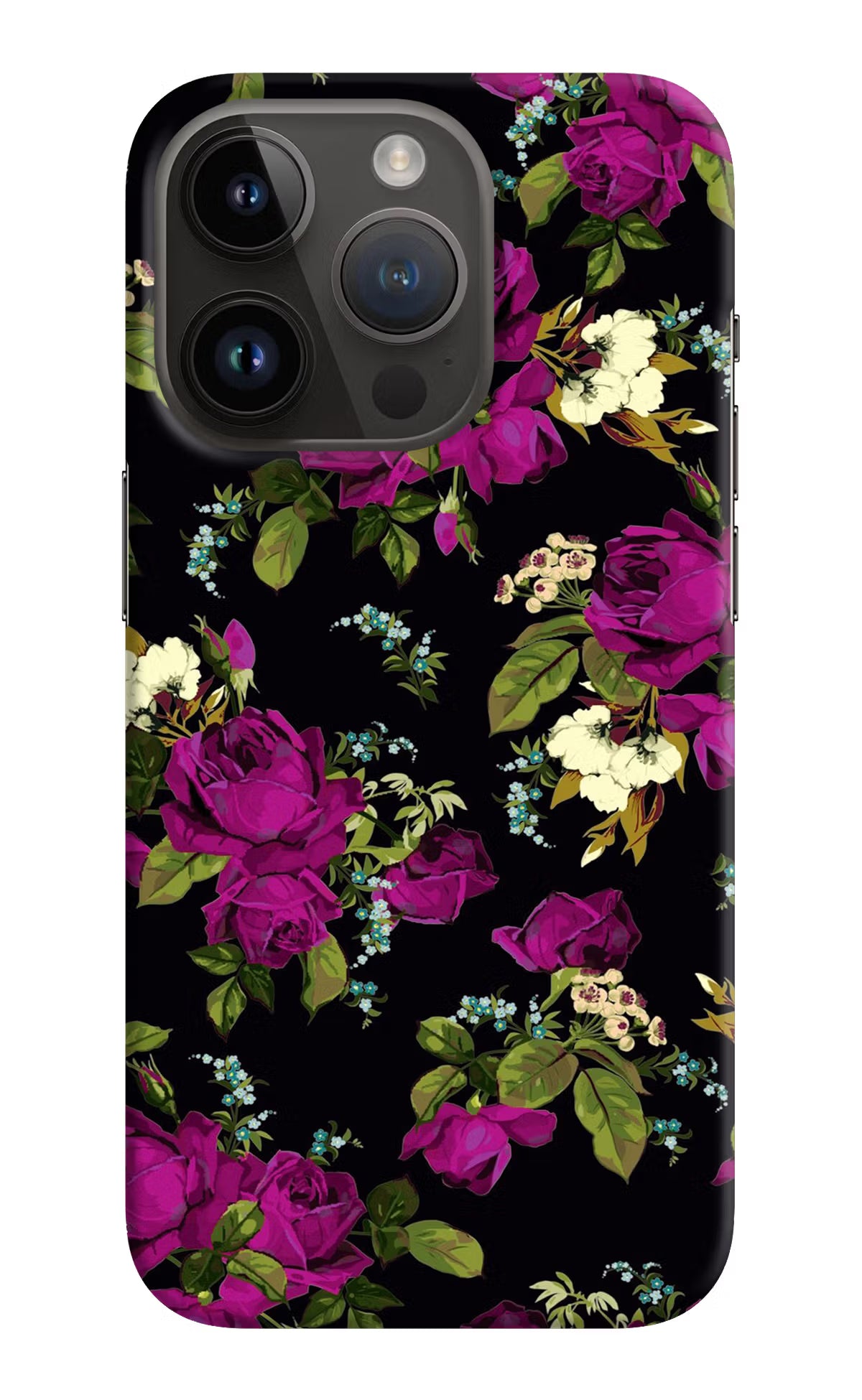 Flowers iPhone 14 Pro Hard Case Back Cover by Casekaro