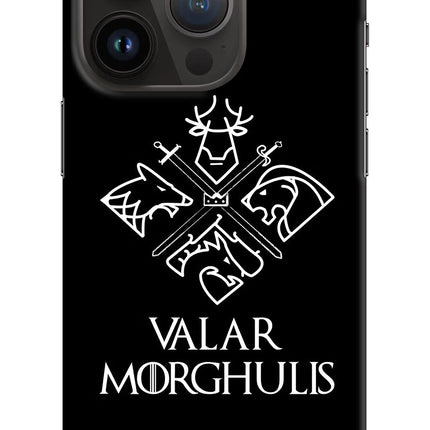 Valar Morghulis | Game Of Thrones iPhone 14 Pro Hard Case Back Cover by Casekaro