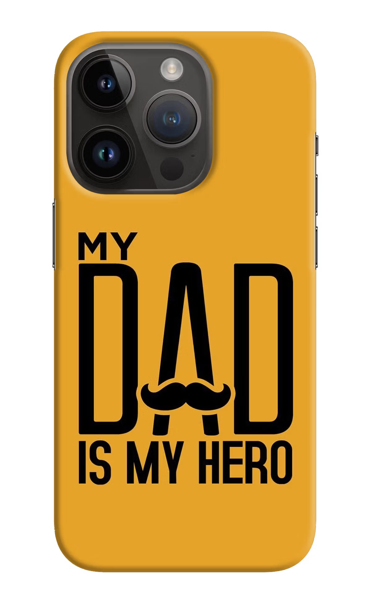 My Dad Is My Hero iPhone 14 Pro Hard Case Back Cover by Casekaro