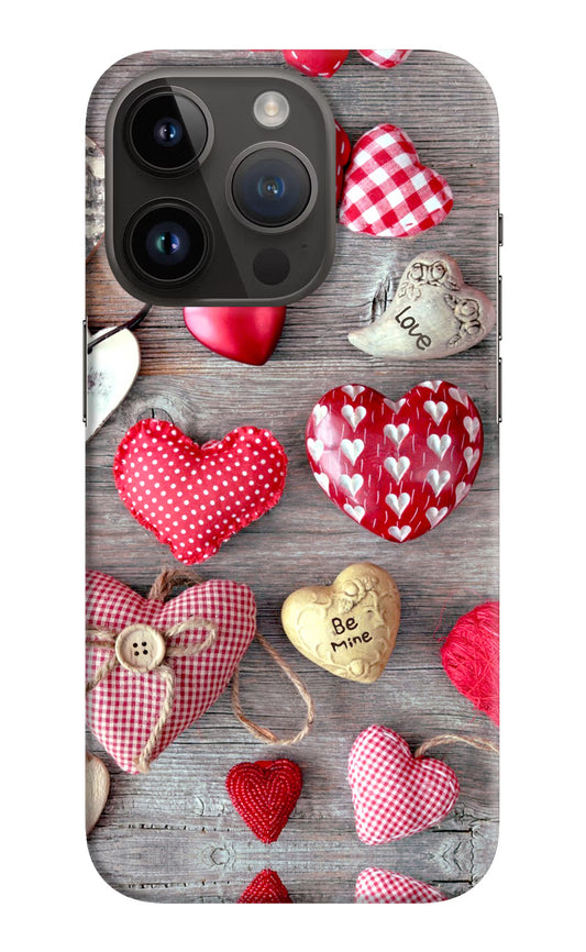 Love Wallpaper iPhone 14 Pro Hard Case Back Cover by Casekaro
