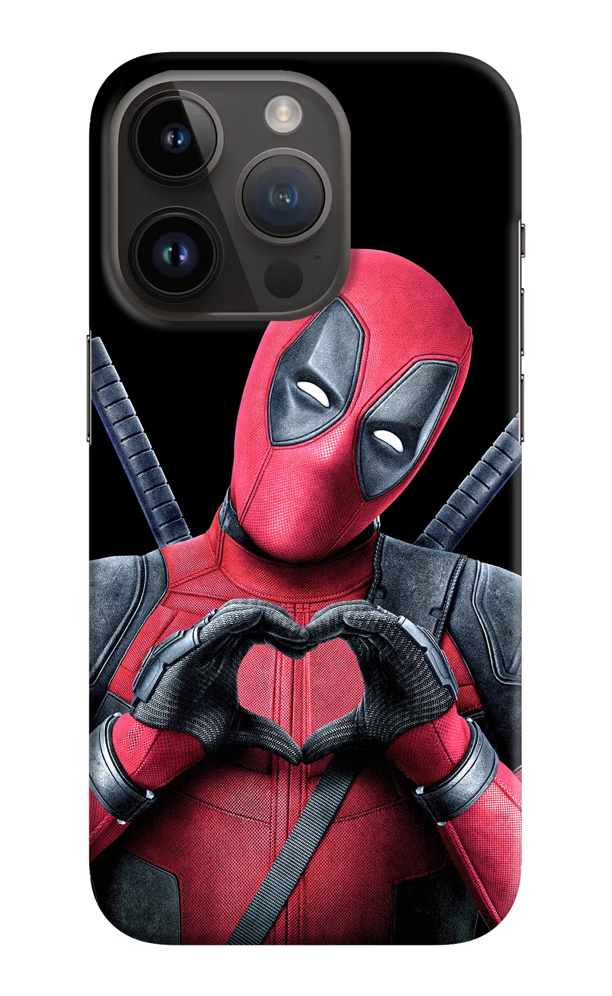 Deadpool iPhone 14 Pro Hard Case Back Cover by Casekaro