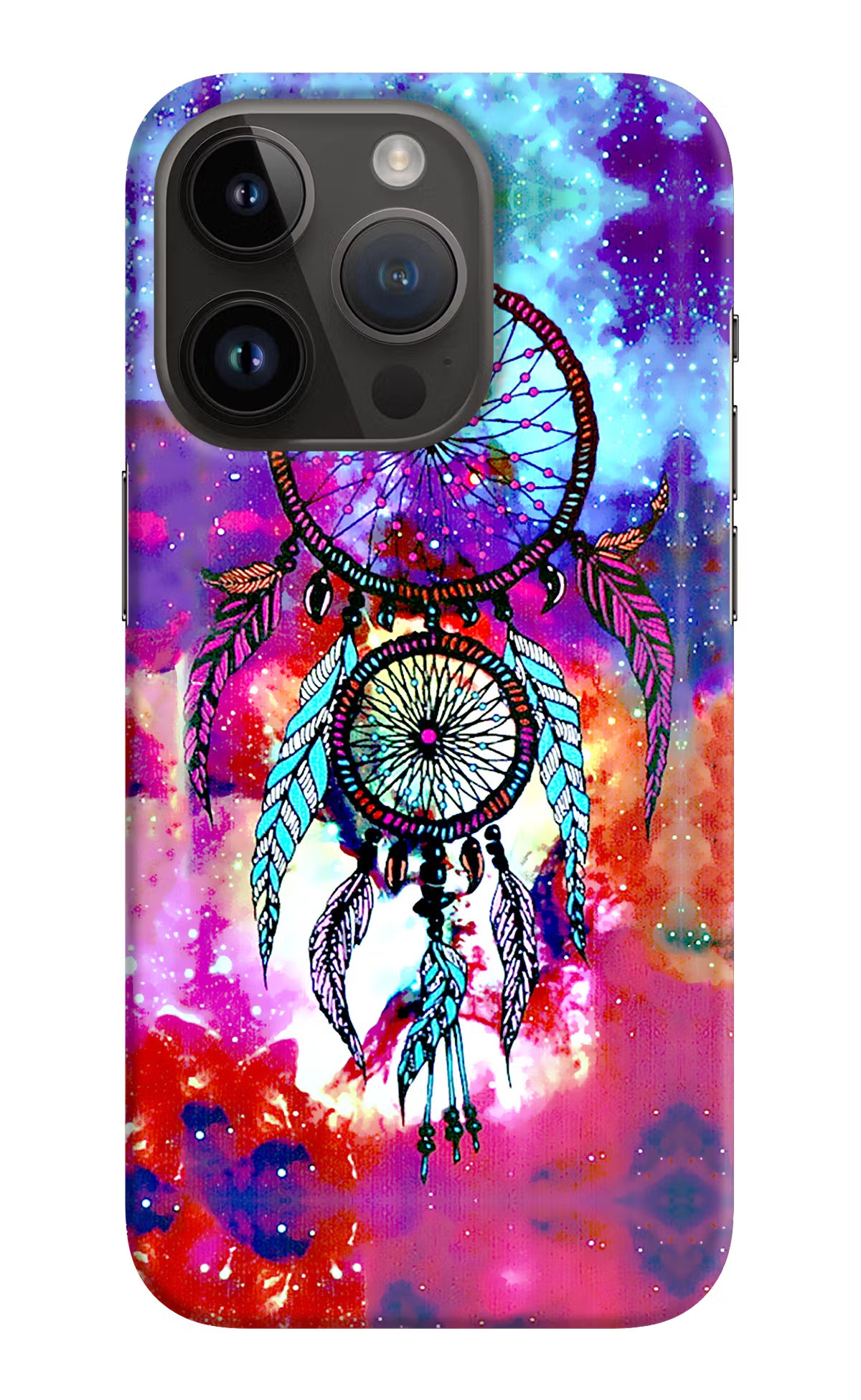 Dream Catcher Abstract iPhone 14 Pro Hard Case Back Cover by Casekaro