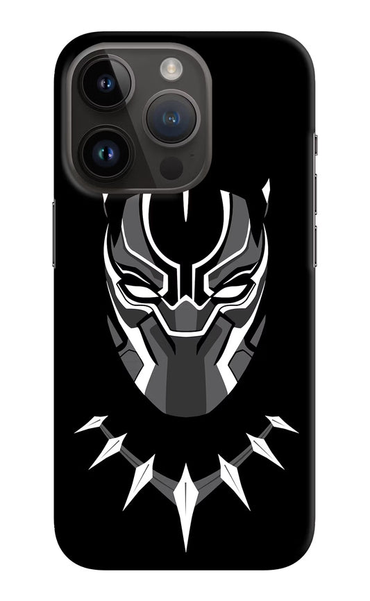 Black Panther iPhone 14 Pro Hard Case Back Cover by Casekaro