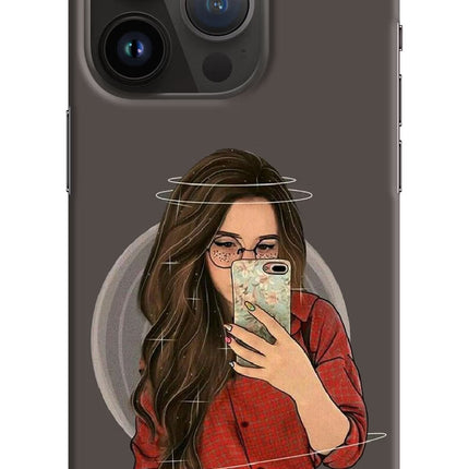 Selfie Queen iPhone 14 Pro Hard Case Back Cover by Casekaro