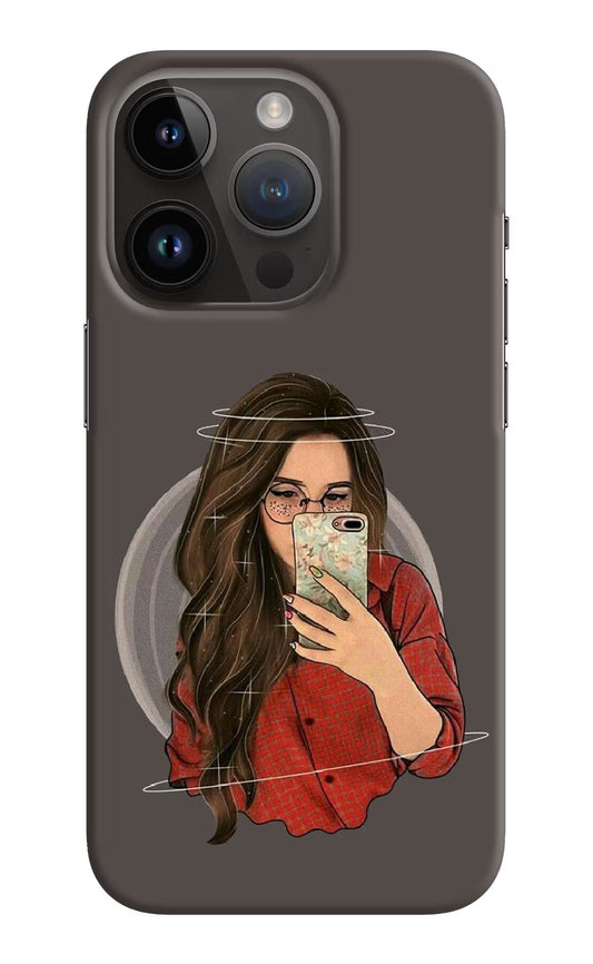 Selfie Queen iPhone 14 Pro Hard Case Back Cover by Casekaro