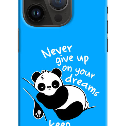 Keep Sleeping iPhone 14 Pro Hard Case Back Cover by Casekaro