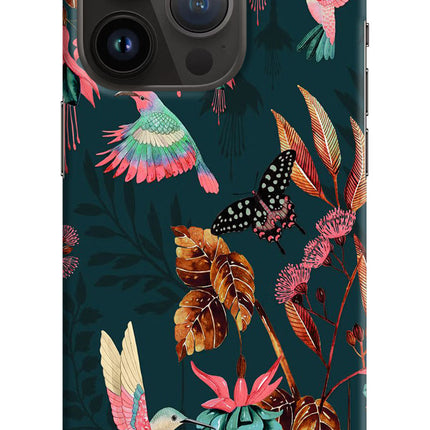 Birds iPhone 14 Pro Hard Case Back Cover by Casekaro