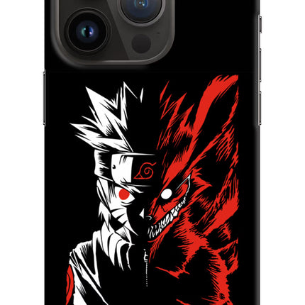 Naruto Two Face iPhone 14 Pro Hard Case Back Cover by Casekaro