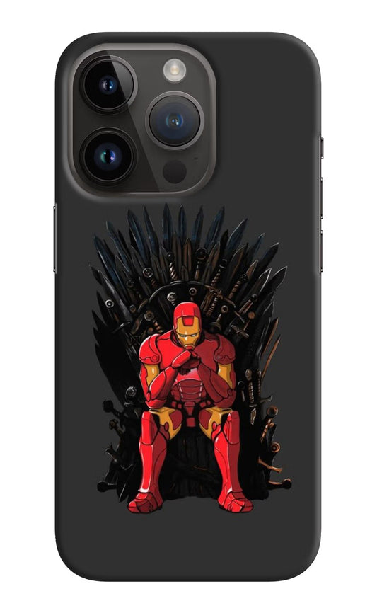 Ironman Throne iPhone 14 Pro Hard Case Back Cover by Casekaro