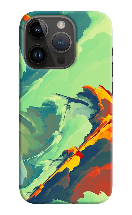 Paint Art iPhone 14 Pro Hard Case Back Cover by Casekaro