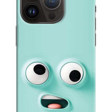 Funny Cartoon iPhone 14 Pro Hard Case Back Cover by Casekaro