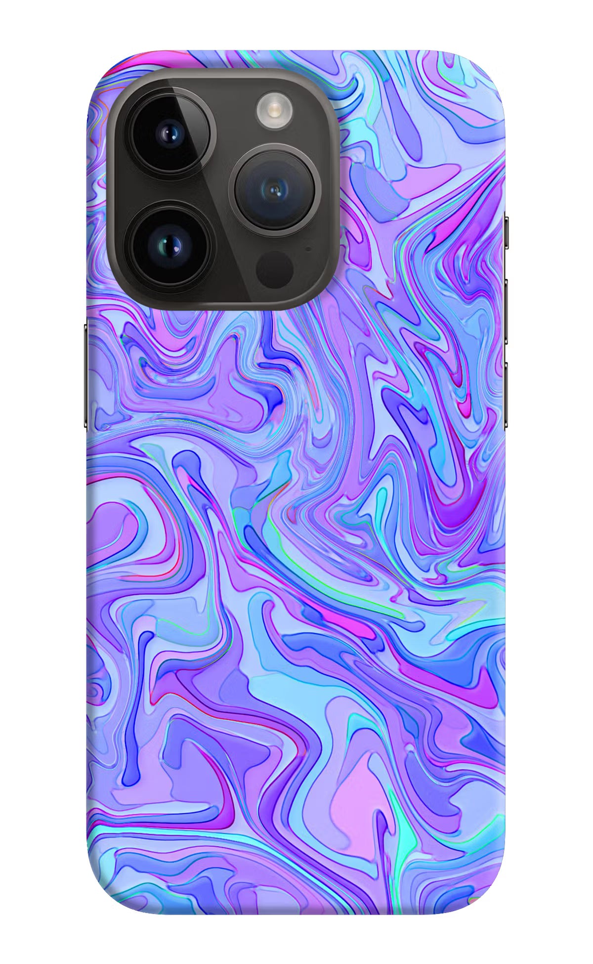 Glitter iPhone 14 Pro Hard Case Back Cover by Casekaro