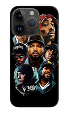 Rappers iPhone 14 Pro Hard Case Back Cover by Casekaro