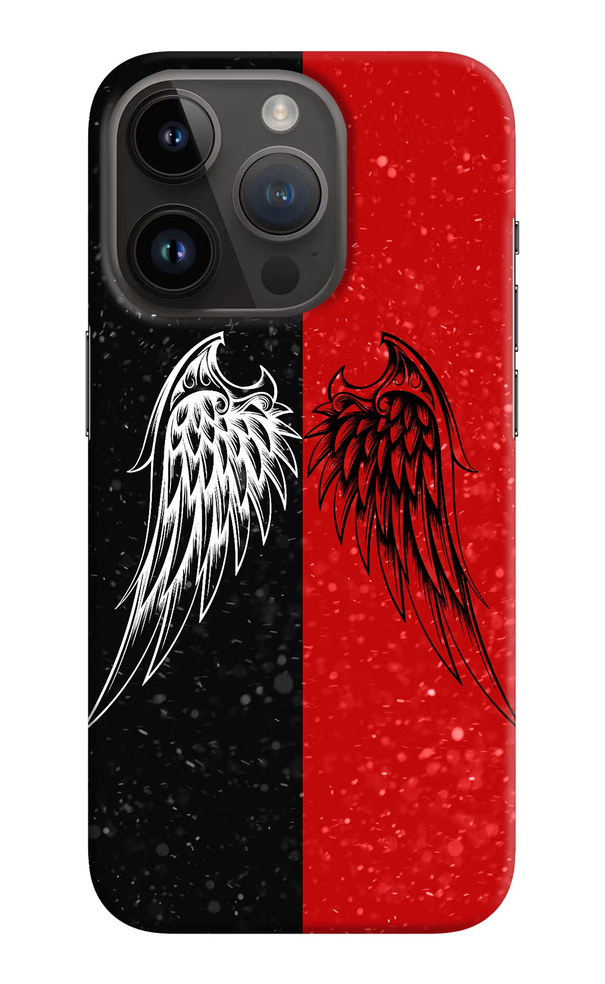 Wings iPhone 14 Pro Hard Case Back Cover by Casekaro