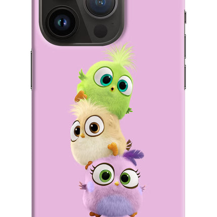 Cute Little Birds iPhone 14 Pro Hard Case Back Cover by Casekaro