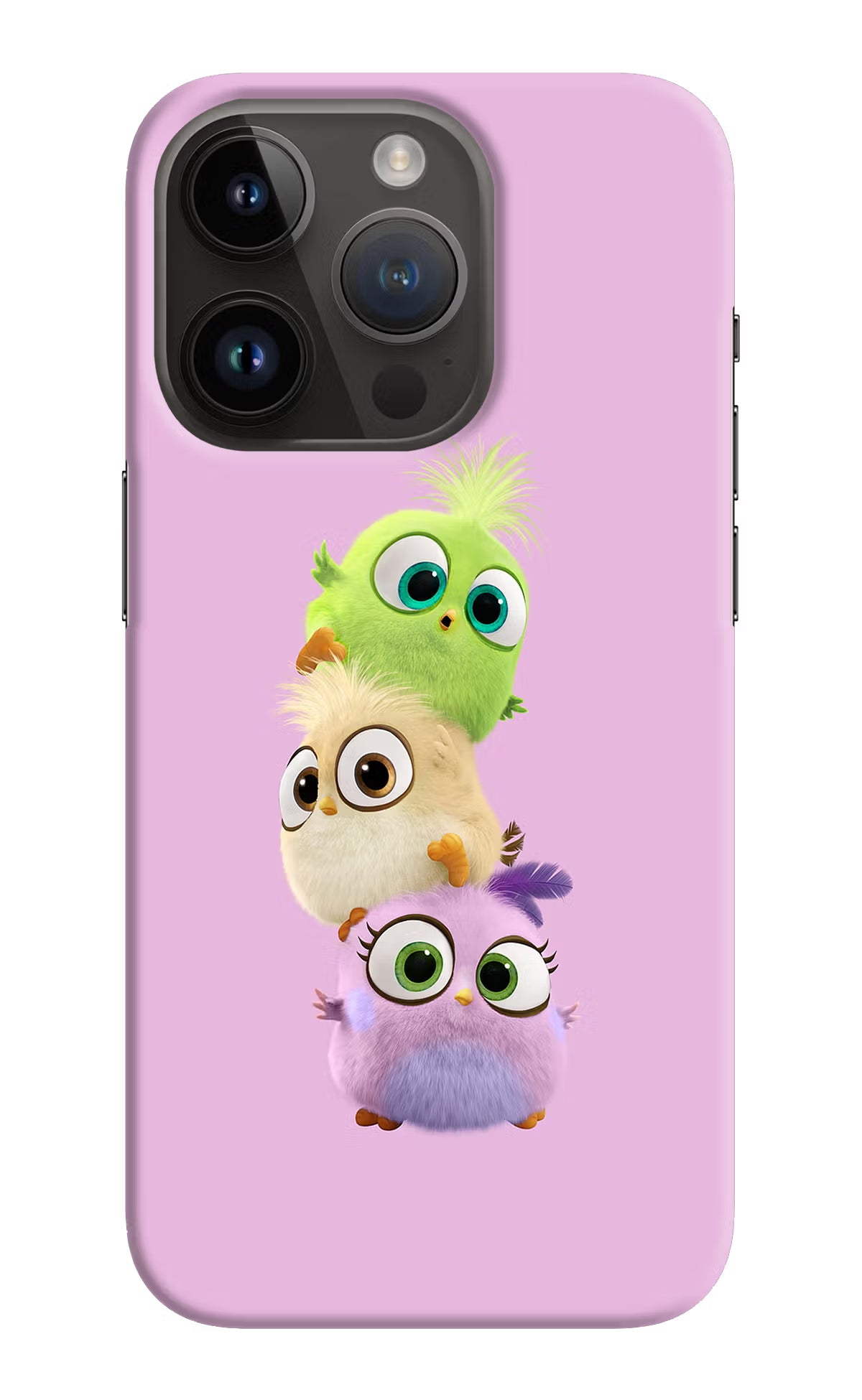 Cute Little Birds iPhone 14 Pro Hard Case Back Cover by Casekaro
