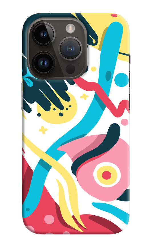 Trippy iPhone 14 Pro Hard Case Back Cover by Casekaro