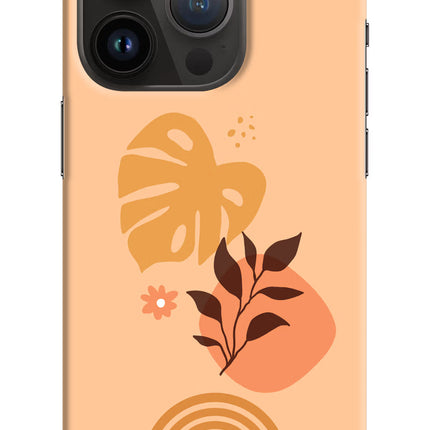 Bohemian Art iPhone 14 Pro Hard Case Back Cover by Casekaro