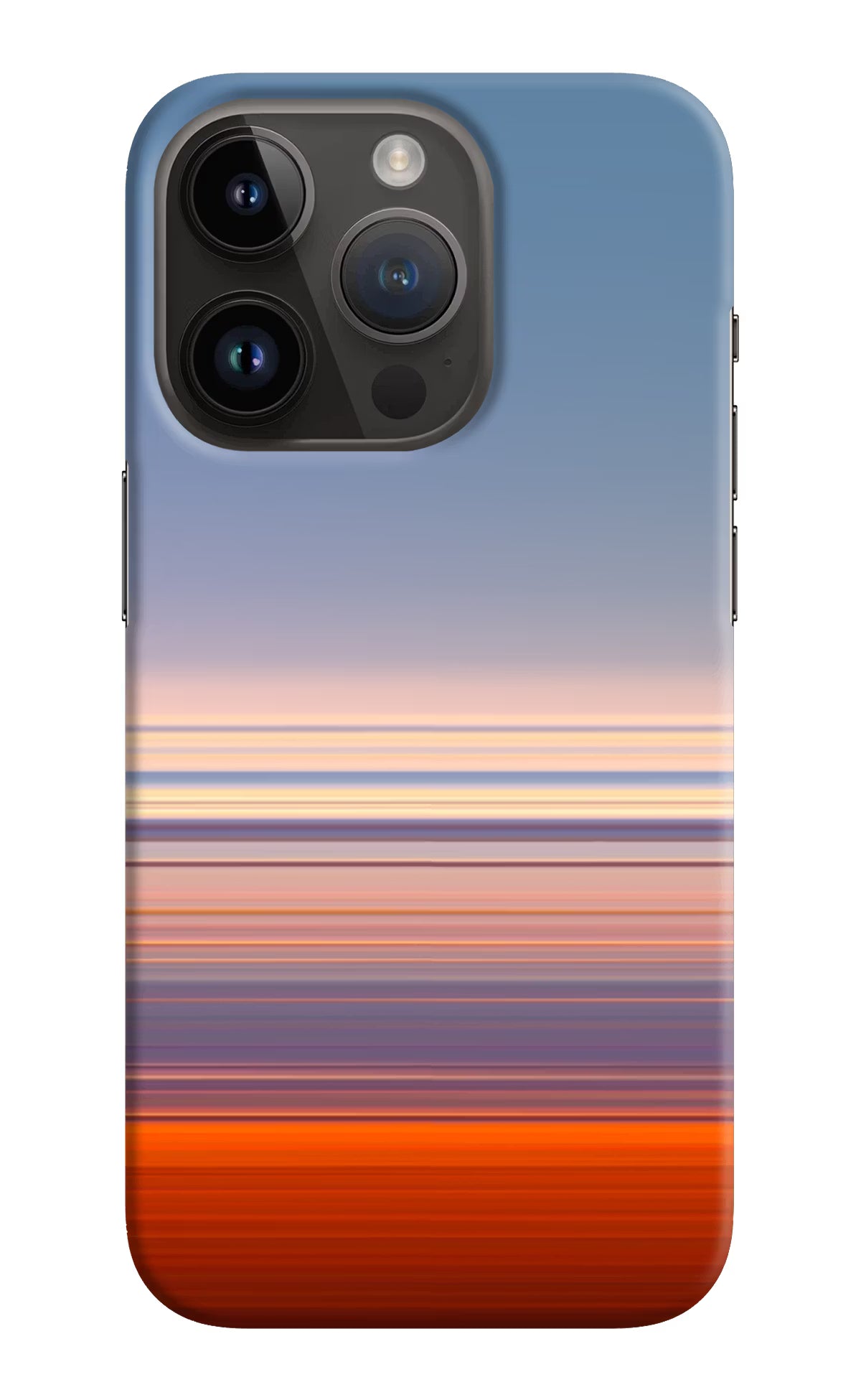 Morning Colors iPhone 14 Pro Hard Case Back Cover by Casekaro