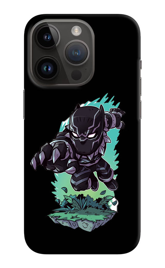 Black Panther iPhone 14 Pro Hard Case Back Cover by Casekaro