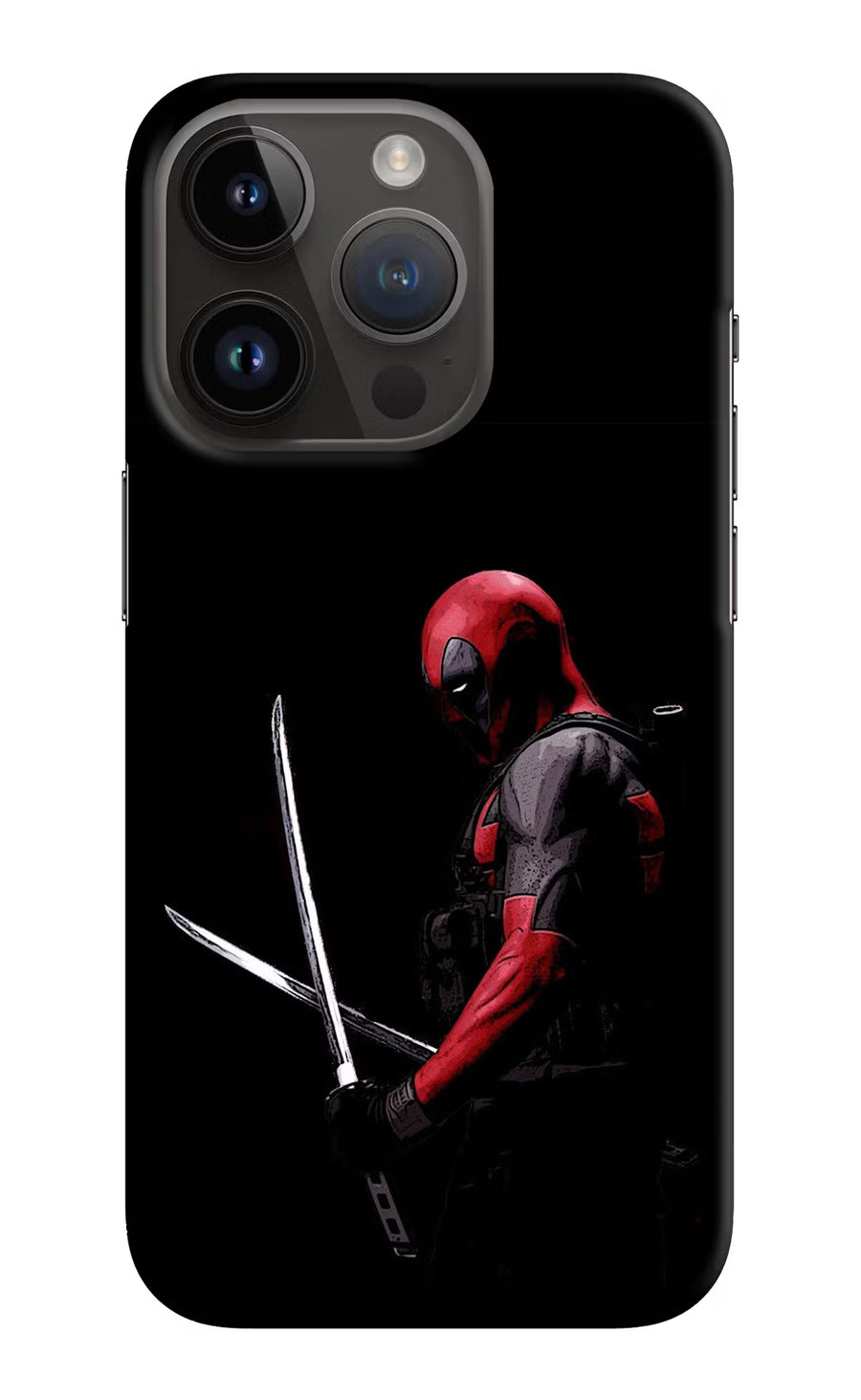 Deadpool iPhone 14 Pro Back Cover, Hard case