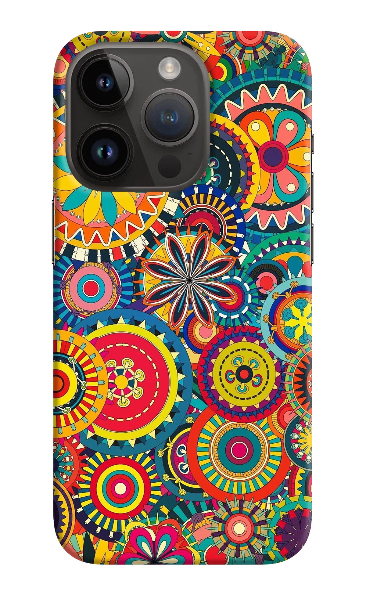 Gol Gol Art iPhone 14 Pro Hard Case Back Cover by Casekaro