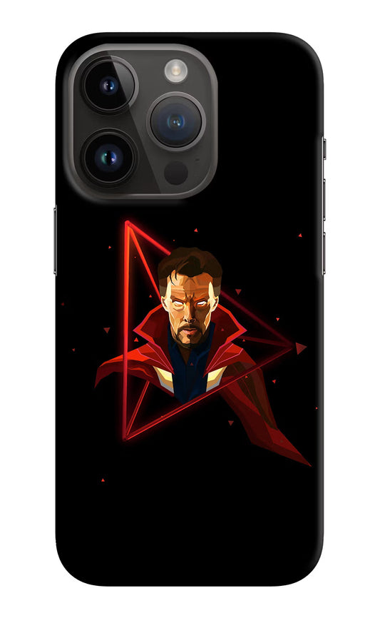 Doctor Ordinary iPhone 14 Pro Hard Case Back Cover by Casekaro