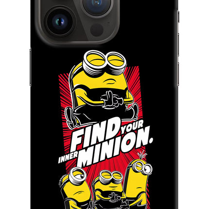 Find your inner Minion iPhone 14 Pro Hard Case Back Cover by Casekaro