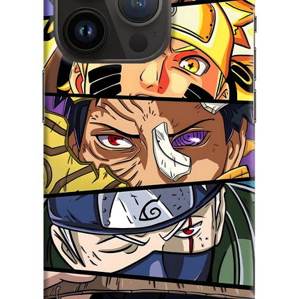 Naruto Character iPhone 14 Pro Hard Case Back Cover by Casekaro