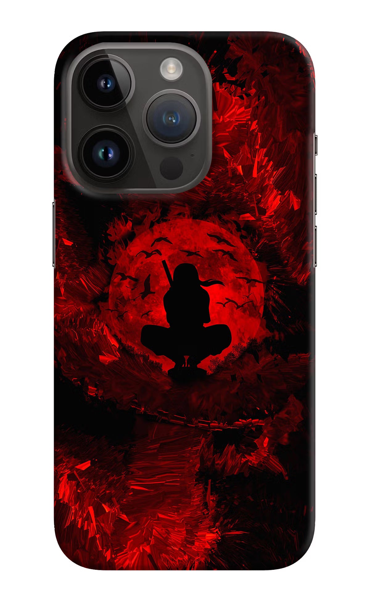 Itachi Uchiha iPhone 14 Pro Hard Case Back Cover by Casekaro