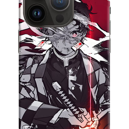 Demon Slayer iPhone 14 Pro Hard Case Back Cover by Casekaro