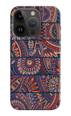 African Culture Design iPhone 14 Pro Hard Case Back Cover by Casekaro