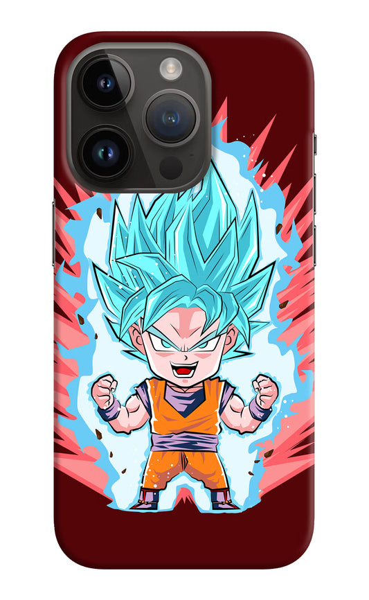 Goku Little iPhone 14 Pro Hard Case Back Cover by Casekaro