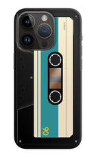Cassette iPhone 14 Pro Hard Case Back Cover by Casekaro