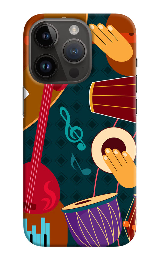 Music Instrument iPhone 14 Pro Hard Case Back Cover by Casekaro