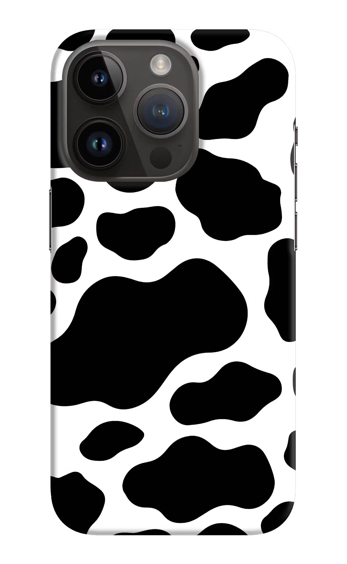 Cow Spots iPhone 14 Pro Hard Case Back Cover by Casekaro